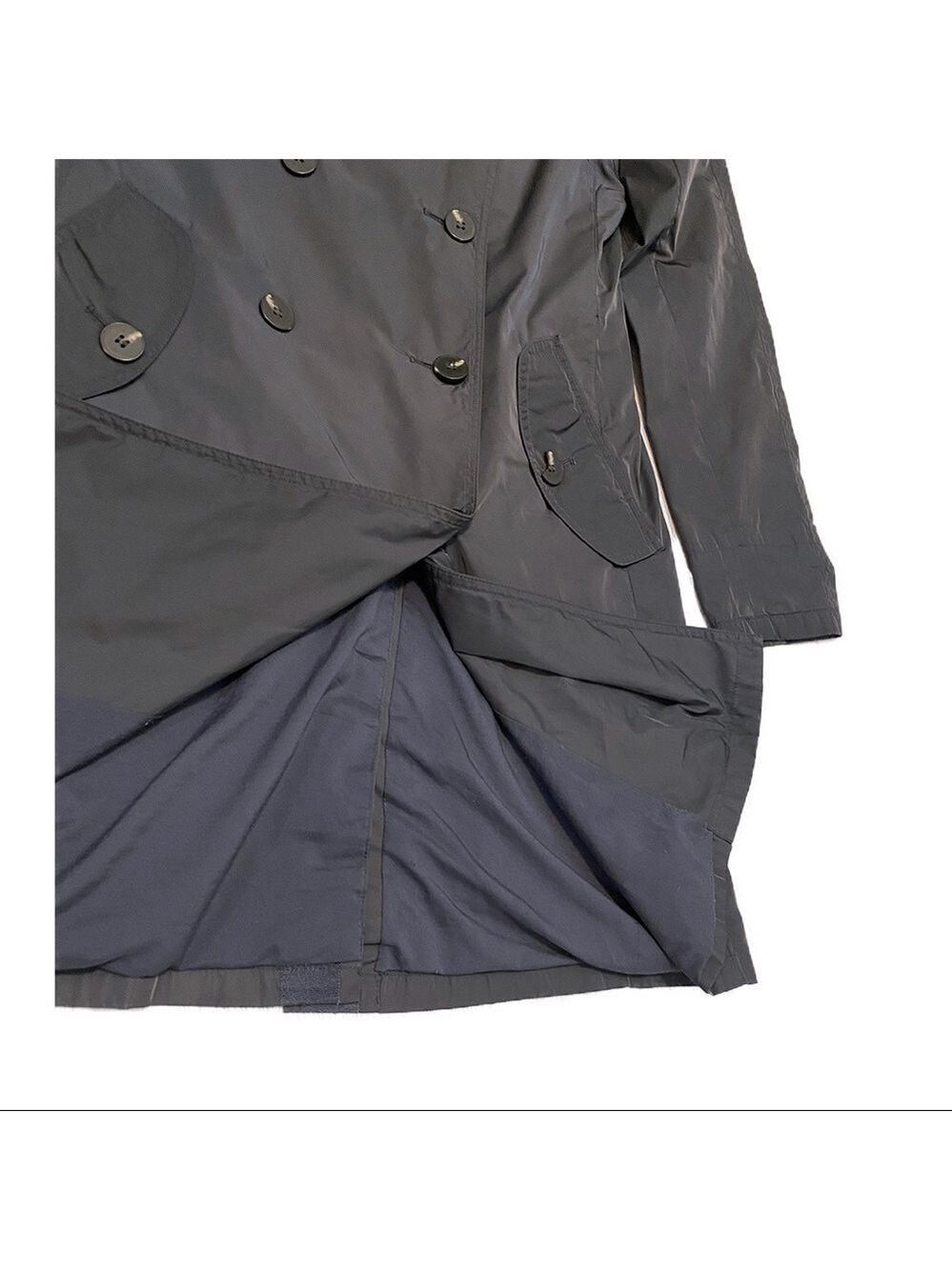 Club Monaco Luxury Designer Trench Coat Jacket - Women XS - Picture 4 of 5